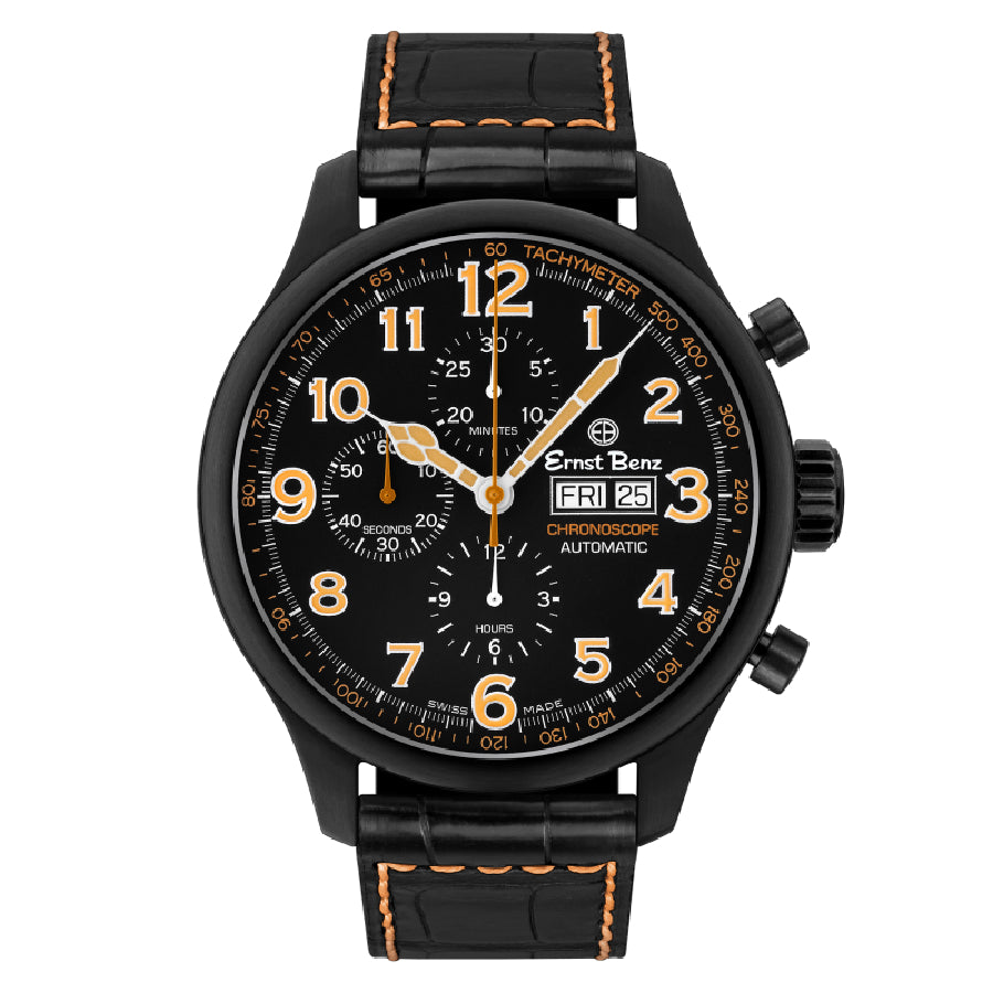 Ernst Benz Chronoscope DLC Watch