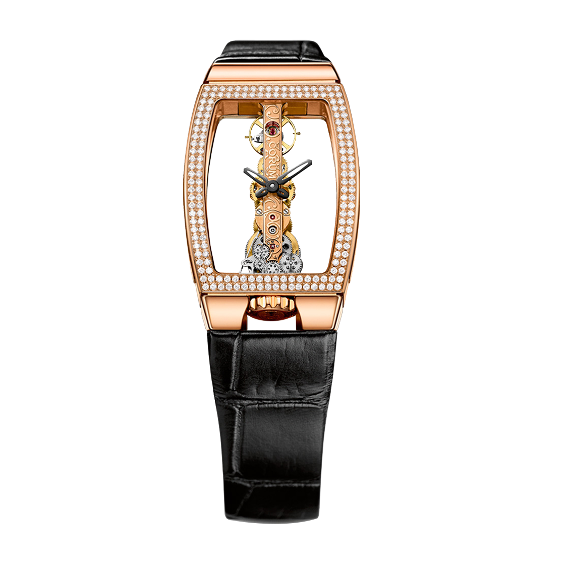 Corum Golden Bridge Miss Rose Gold Diamonds MaddaloniJewel