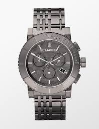 Burberry Chronograph Grey Dial Titanium Watch MaddaloniJewel