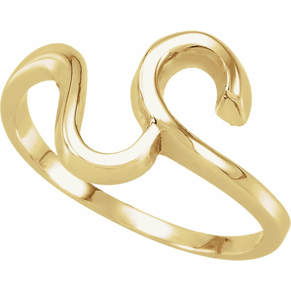 14K Yellow Fashion Remount Base