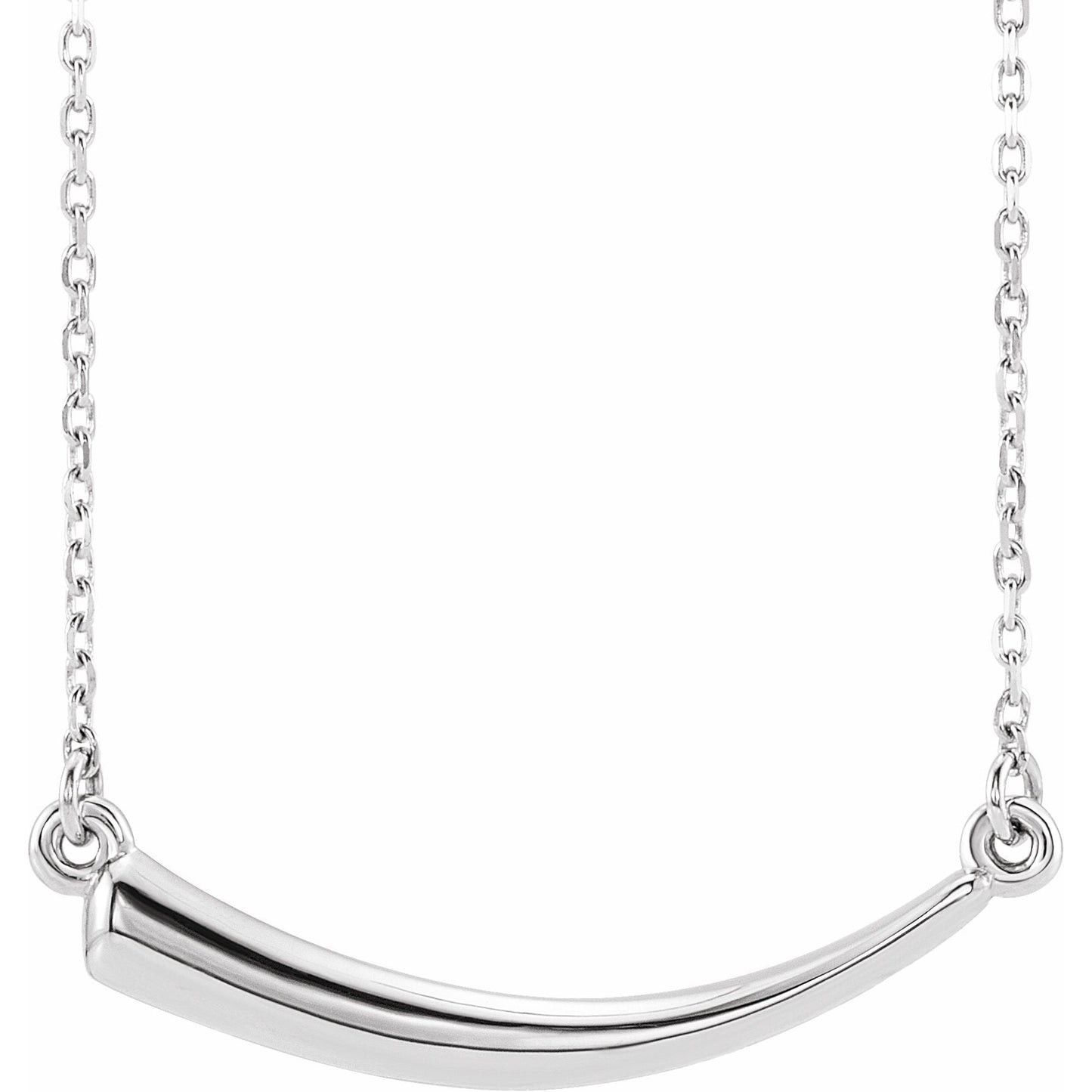 14K White Horn 16-18 Necklace