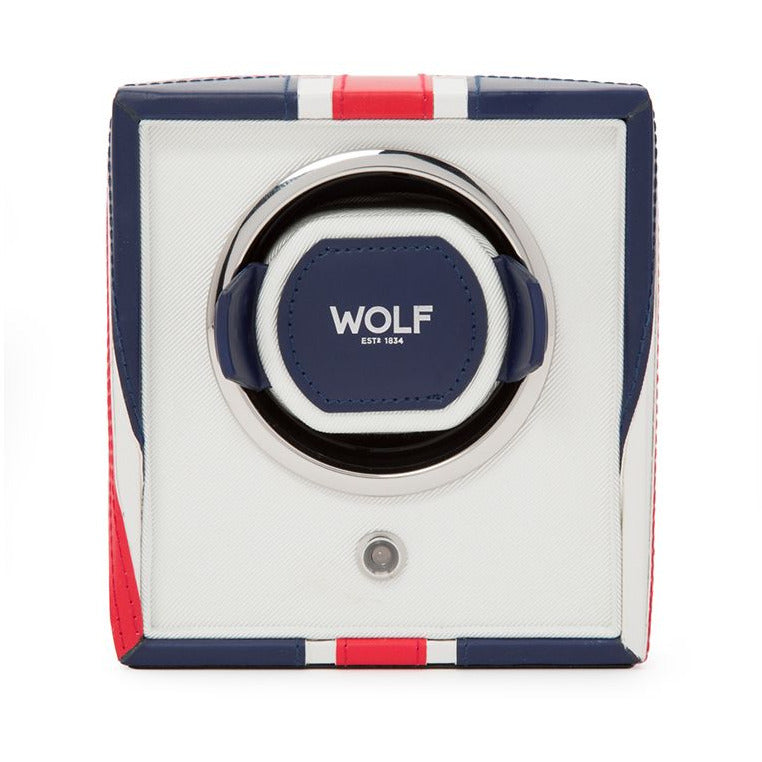 NAVIGATOR CUB BRITAN WOLF WATCH WINDER UK FLAG