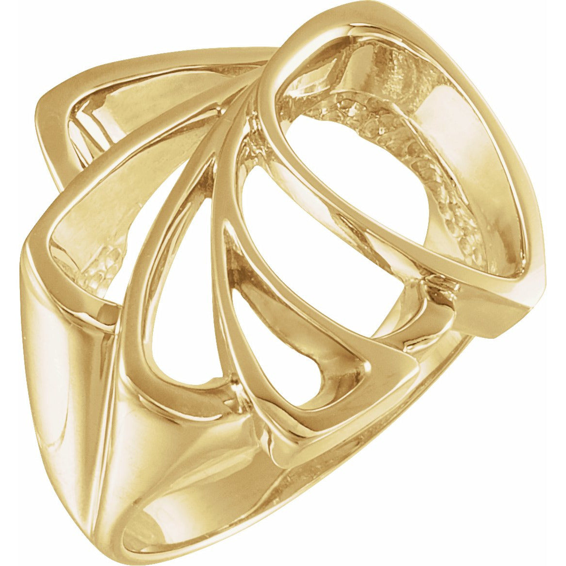 14K Yellow Freeform Ring