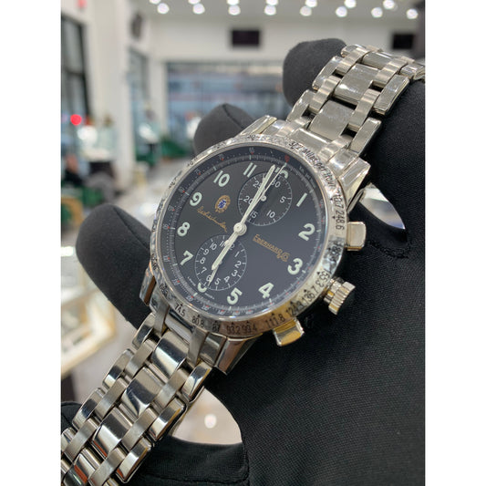 Eberhard & Co Tazio Nuvolari Grande Taille Stainless Steele