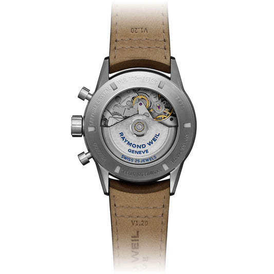 Raymond Weil Freelancer Mens Chronograph Stainless Steel Watch