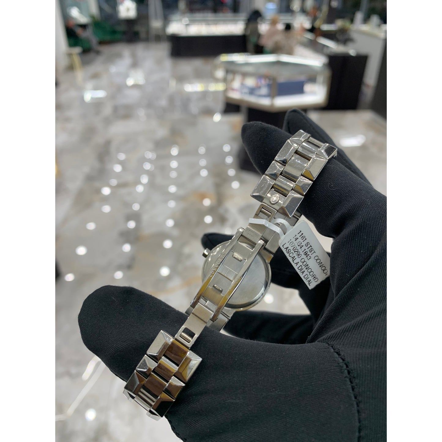 Concord Lascala Stainless Steele w/ Diamond DIal