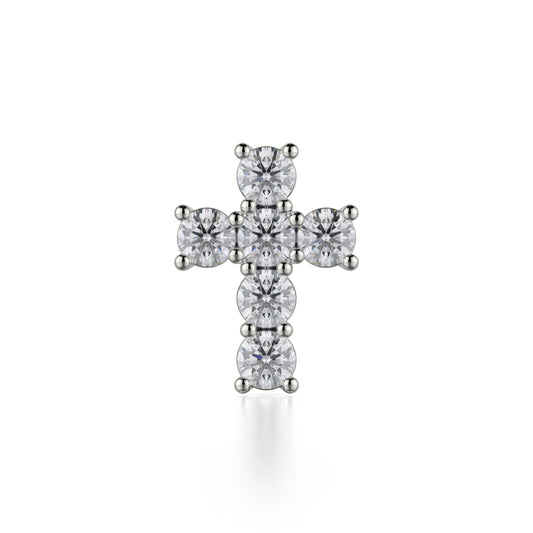 Michael M 18k Gold White Studs Earring