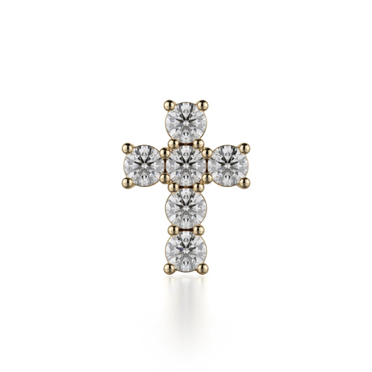 Michael M 18k Gold Yellow Studs Earring