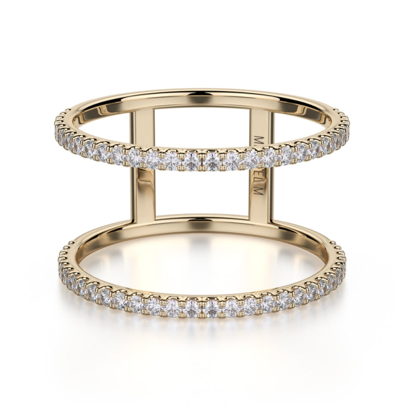 Michael M 14k Yellow Gold Diamond Ring