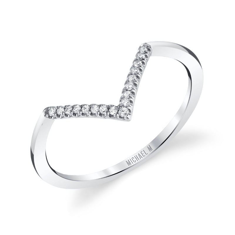 Michael M 14k White Gold Ring