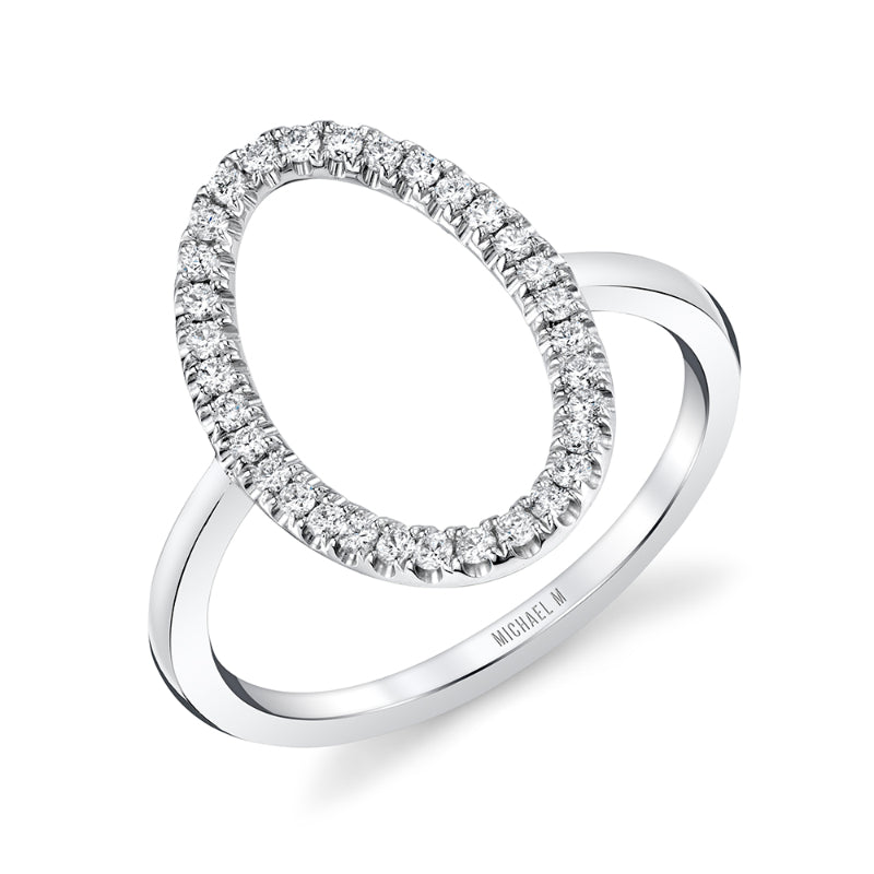 Michael M 14k White Gold Ring