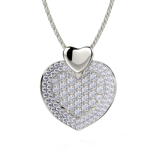 Michael M 18k Gold White Diamond Pendant