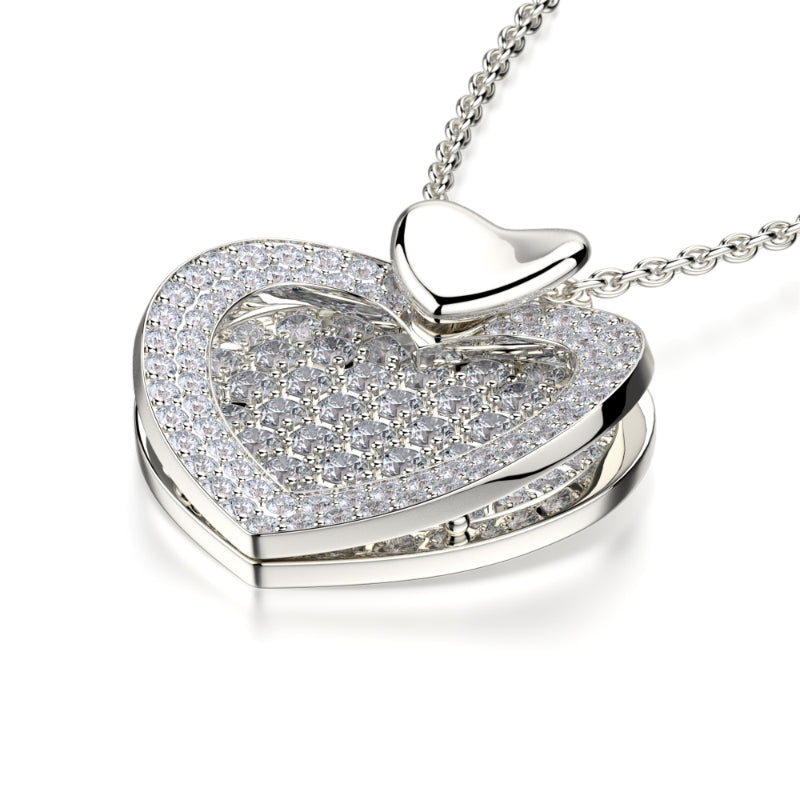 Michael M 18k Gold White Diamond Pendant