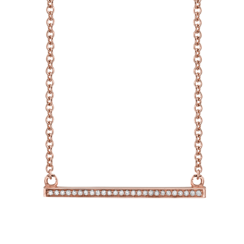 Michael M 14k Rose Gold Necklace