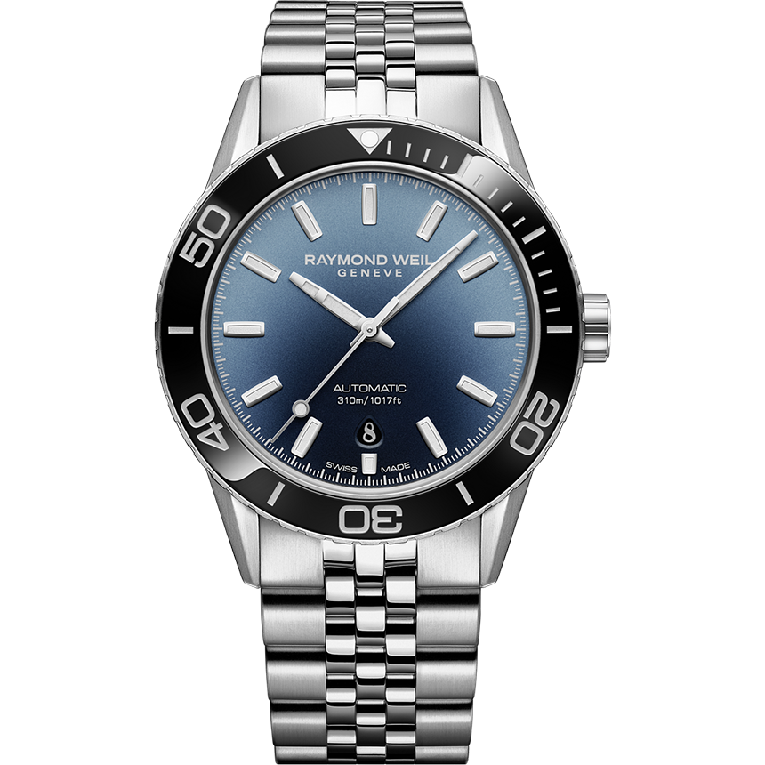 Raymond Weil Freelancer Diver Steel Blue Dial
