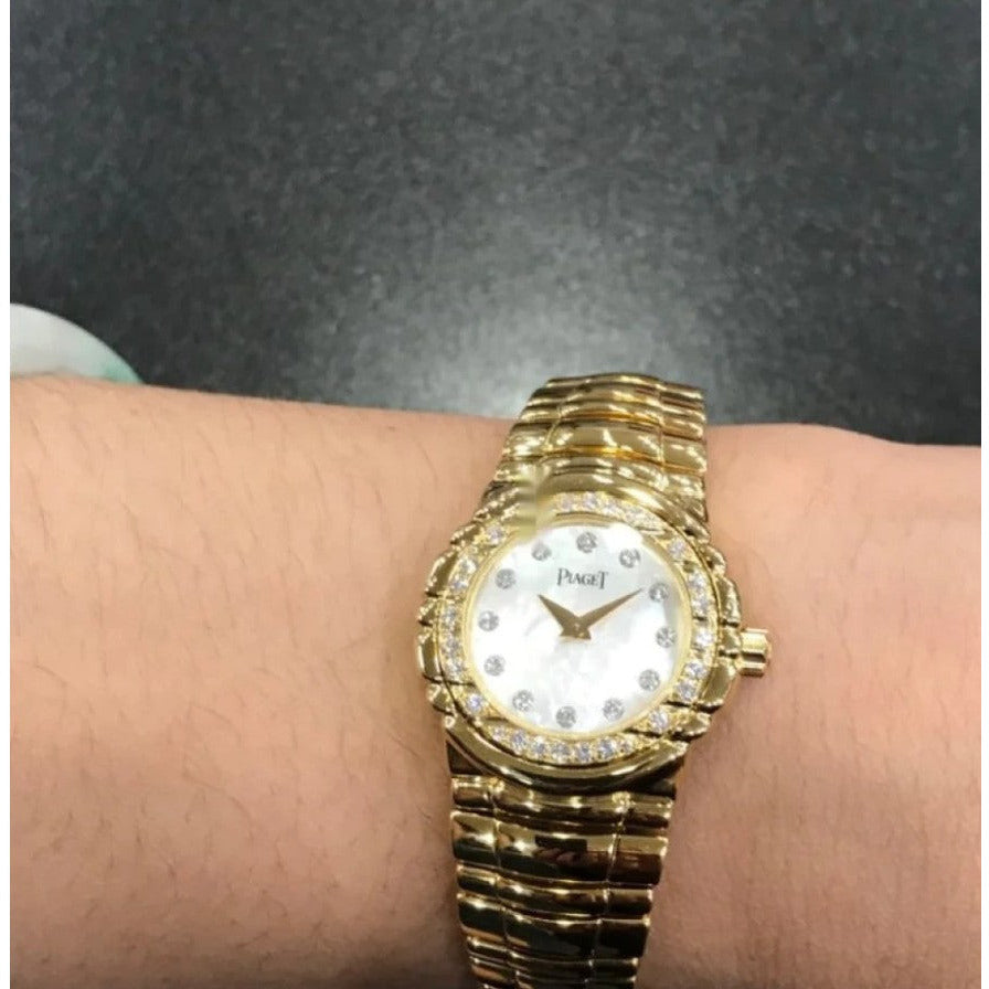 Pre-owned Piaget Tanagra 18k Yellow Gold