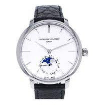 Frederique Constant Slimline Monophase Steel Watch