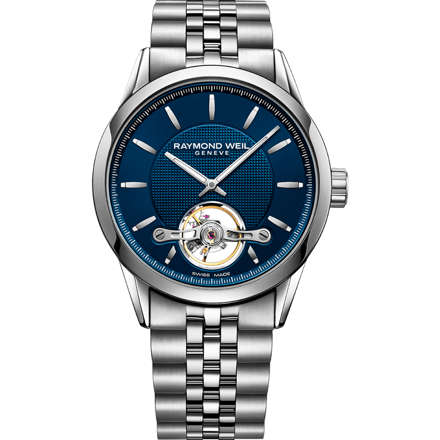 Raymond Weil Freelancer Automatic Blue Steel Watch