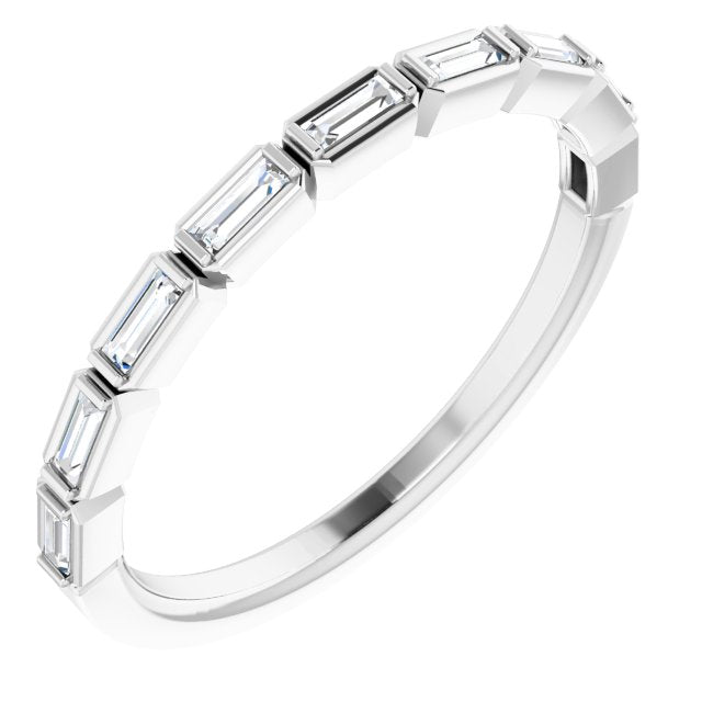 14K White 1/5 CTW Diamond Anniversary Band