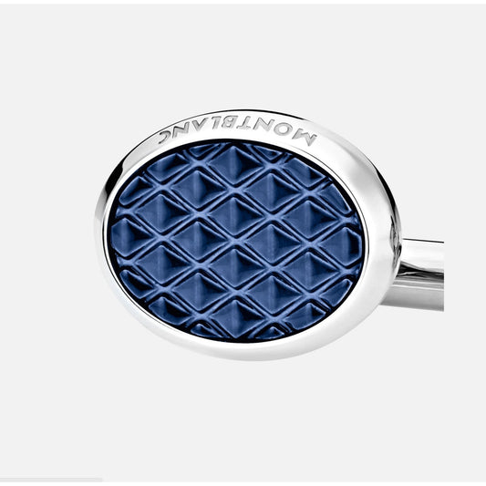 MontBlanc Meisterstück Cufflinks Oval Steel Lacquer