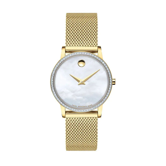 Movado Museum Classic Gold Stainless Steel Watch