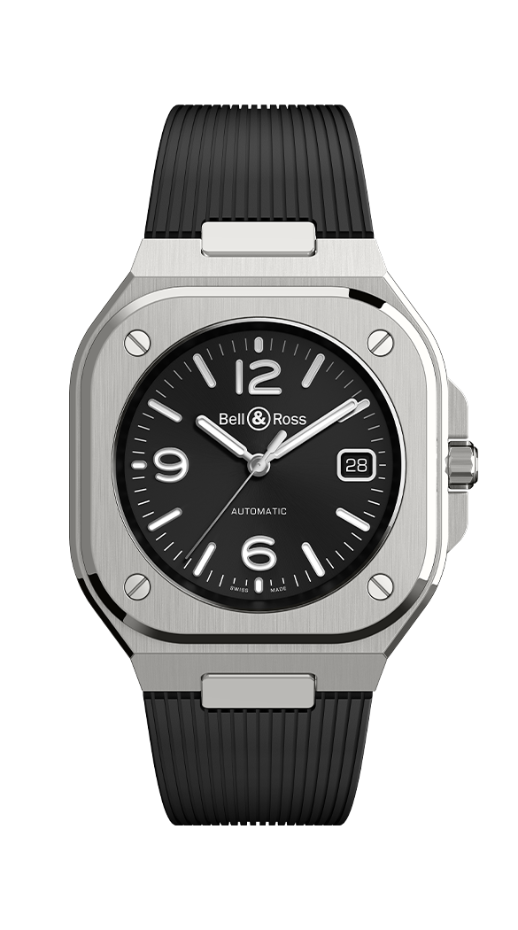 Bell & Ross BR-05 Black Steel Watch