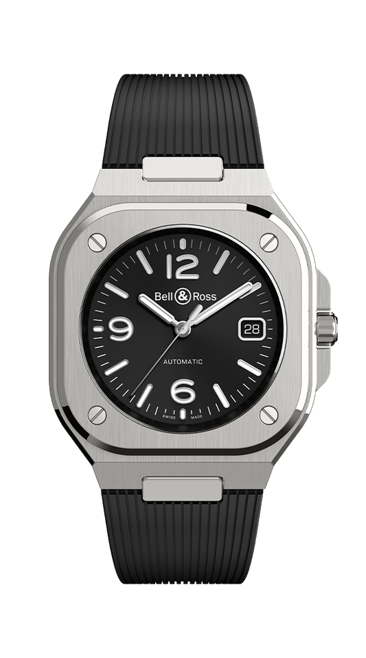 Bell & Ross BR-05 Black Steel Watch