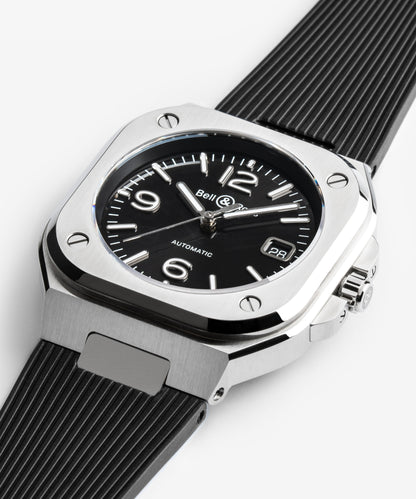 Bell & Ross BR-05 Black Steel Watch