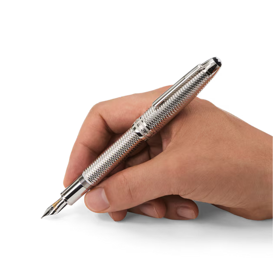 Montblanc Meisterstück Geometry Solitaire LeGrand Fountain Pen