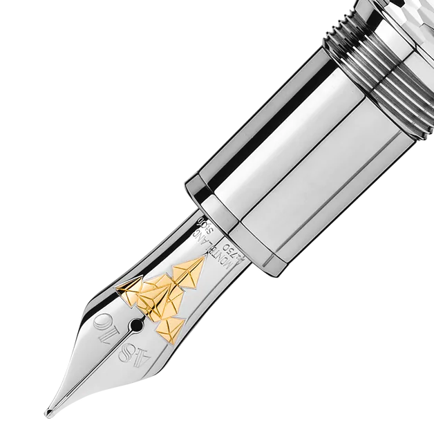 Montblanc Meisterstück Geometry Solitaire LeGrand Fountain Pen