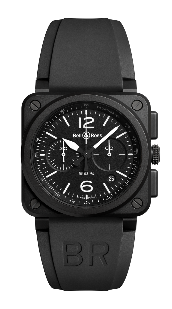 Bell & Ross BR-03 Chrono Black Matte