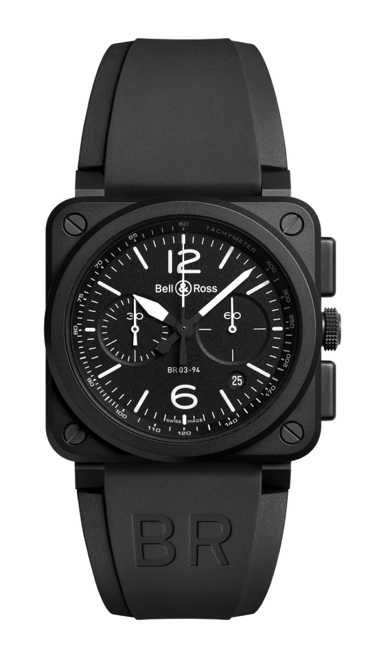 Bell & Ross BR-03 Chrono Black Matte