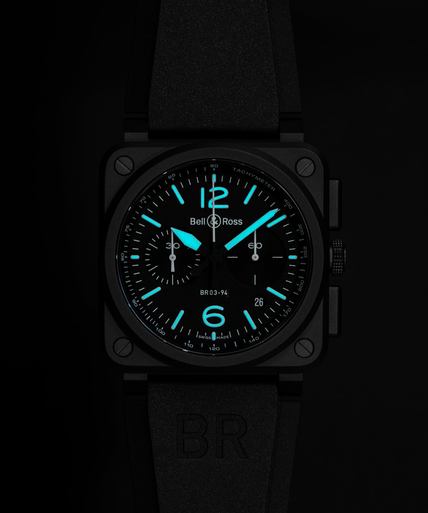 Bell & Ross BR-03 Chrono Black Matte