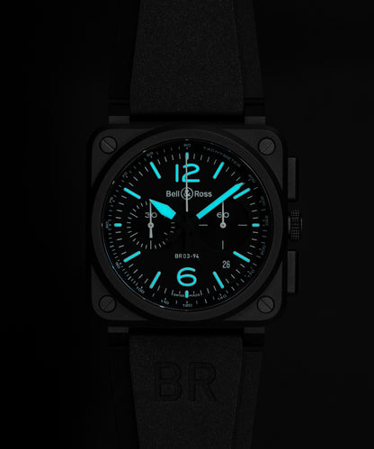 Bell & Ross BR-03 Chrono Black Matte