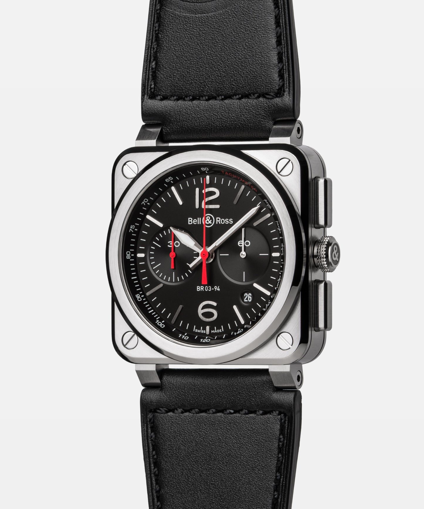 Bell & Ross BR-03 Chrono Black Steel