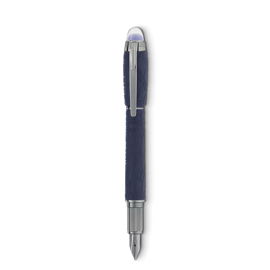 Montblanc Starwalker SpaceBlue Precious Resin Fountain Pen