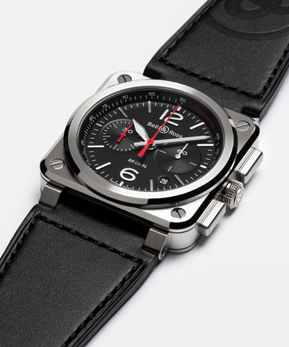 Bell & Ross BR-03 Chrono Black Steel