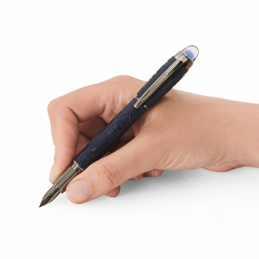 Montblanc Starwalker SpaceBlue Precious Resin Fountain Pen