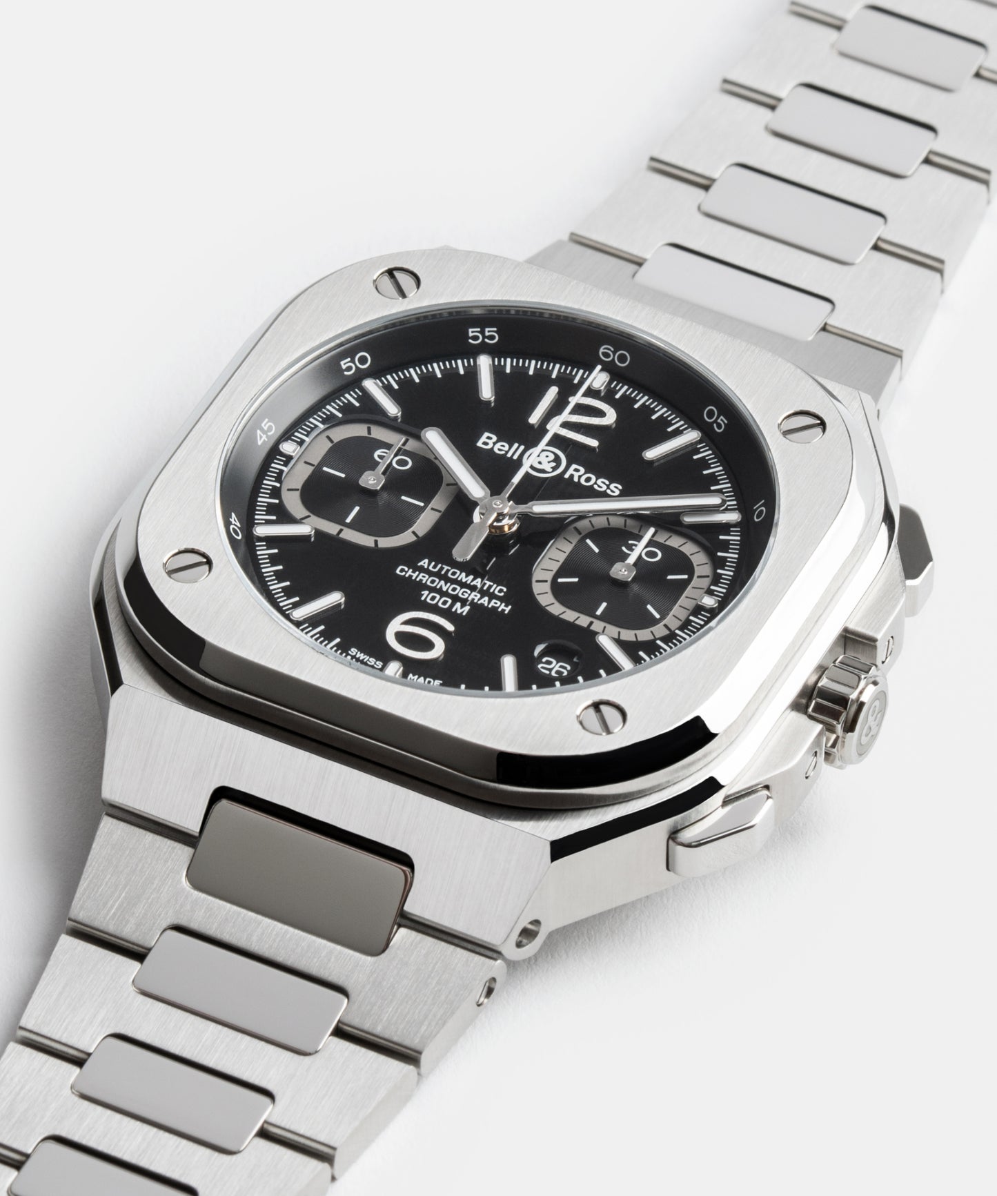 Bell & Ross BR-05 Chrono Black Steel
