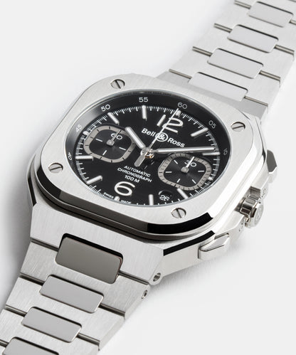 Bell & Ross BR-05 Chrono Black Steel