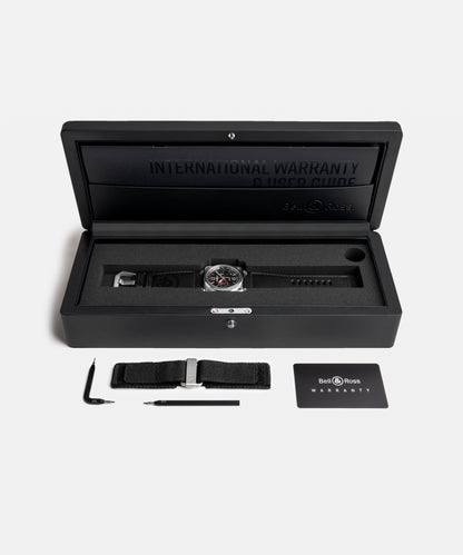 Bell & Ross BR-03 Chrono Black Steel