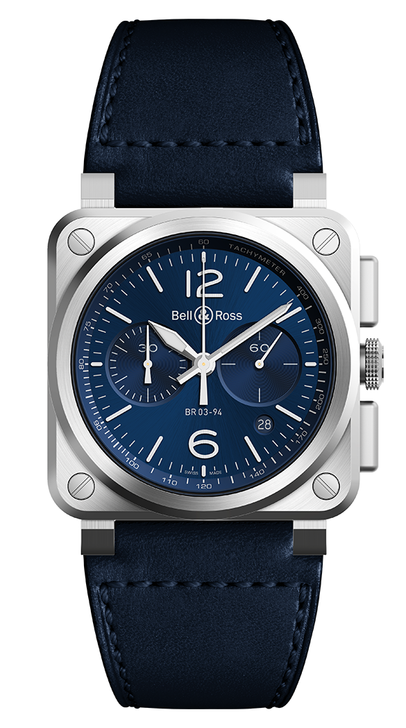 Bell & Ross BR-03 Chrono Blue Steel