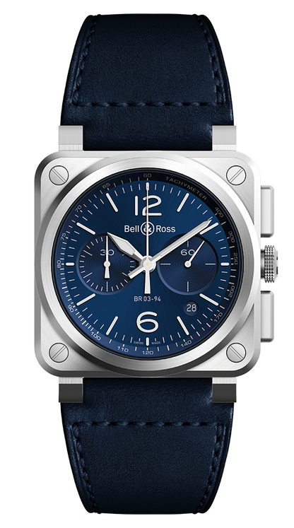 Bell & Ross BR-03 Chrono Blue Steel