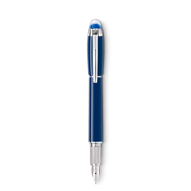 Montblanc StarWalker Blue Planet Precious Resin Fountain Pen (F)