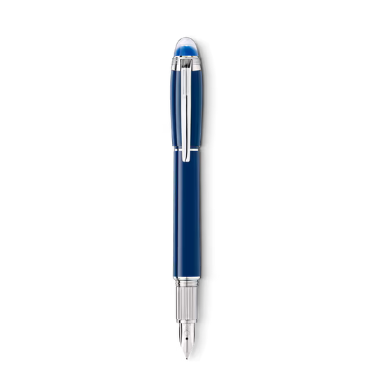 Montblanc StarWalker Blue Planet Precious Resin Fountain Pen (F)