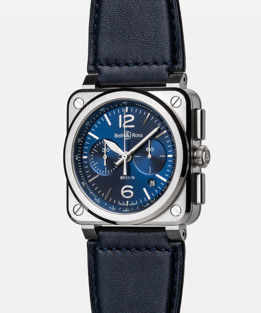 Bell & Ross BR-03 Chrono Blue Steel