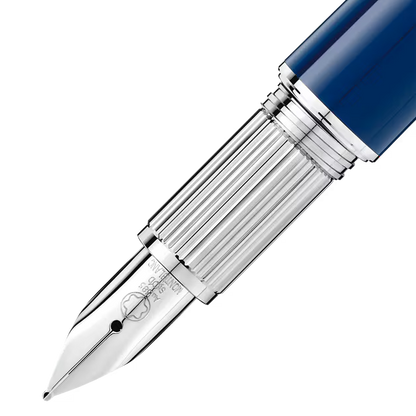 Montblanc StarWalker Blue Planet Precious Resin Fountain Pen (F)