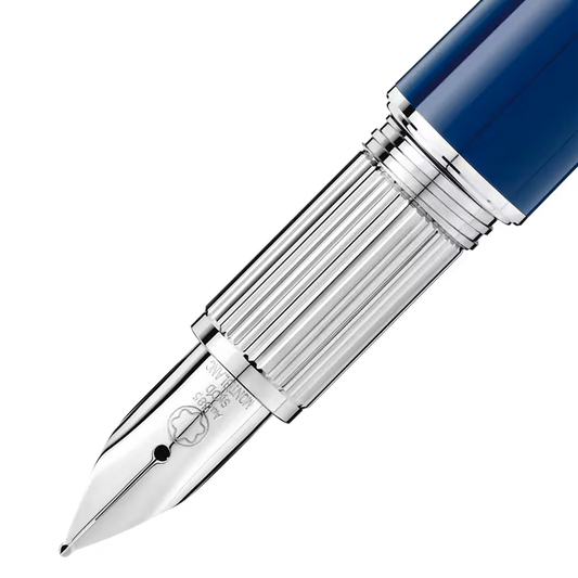 Montblanc StarWalker Blue Planet Precious Resin Fountain Pen (F)