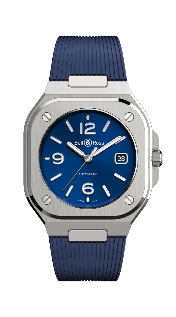 Bell & Ross BR-05 Blue Steel Watch