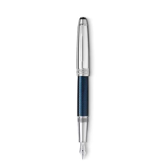 Montblanc Meisterstück Solitaire Doué Blue Hour Classique Fountain Pen